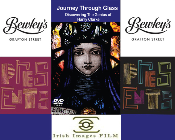 A Journey Through Glass – A New Film Documentary on Harry Clarke’s Stained-Glass – By Irish ImagesFILM. Film Premier in Bewley’s Theatre, Dublin on Sunday, August 30th 2026, at 1pm.